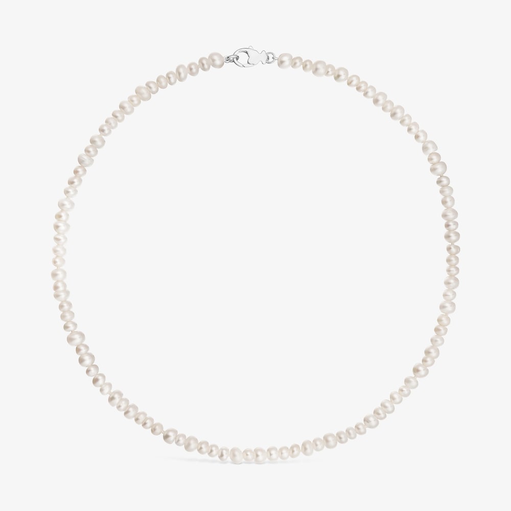 Collar de plata y perlas cultivadas Sweet Dolls