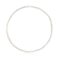Silver Necklace with cultured pearls Sweet Dolls