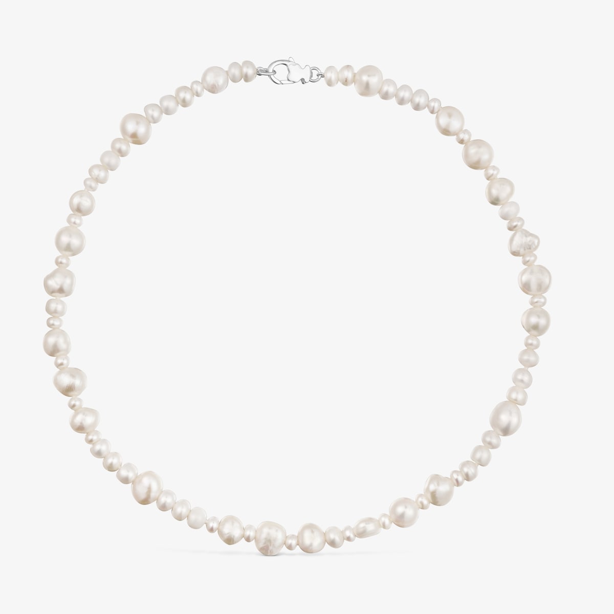 Tous - Collar De Plata Y Perlas Cultivadas Grandes Sweet Dolls - Blanco