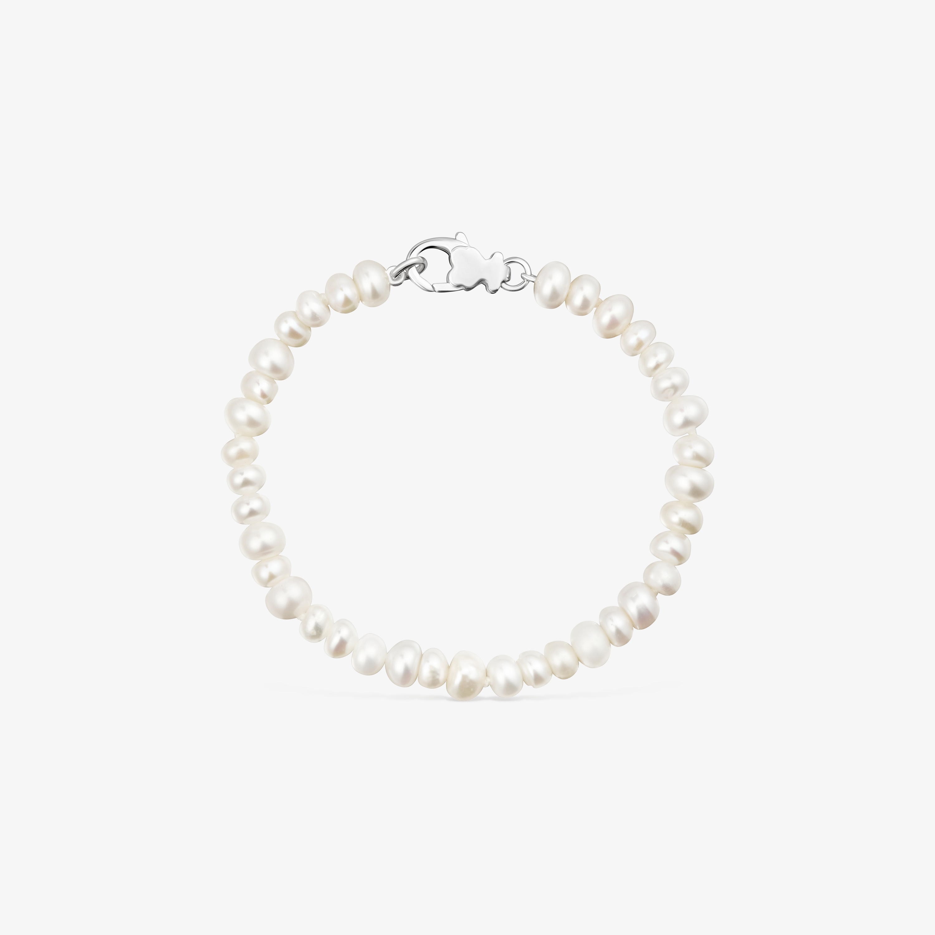 Silver Bracelet with cultured pearls Sweet Dolls