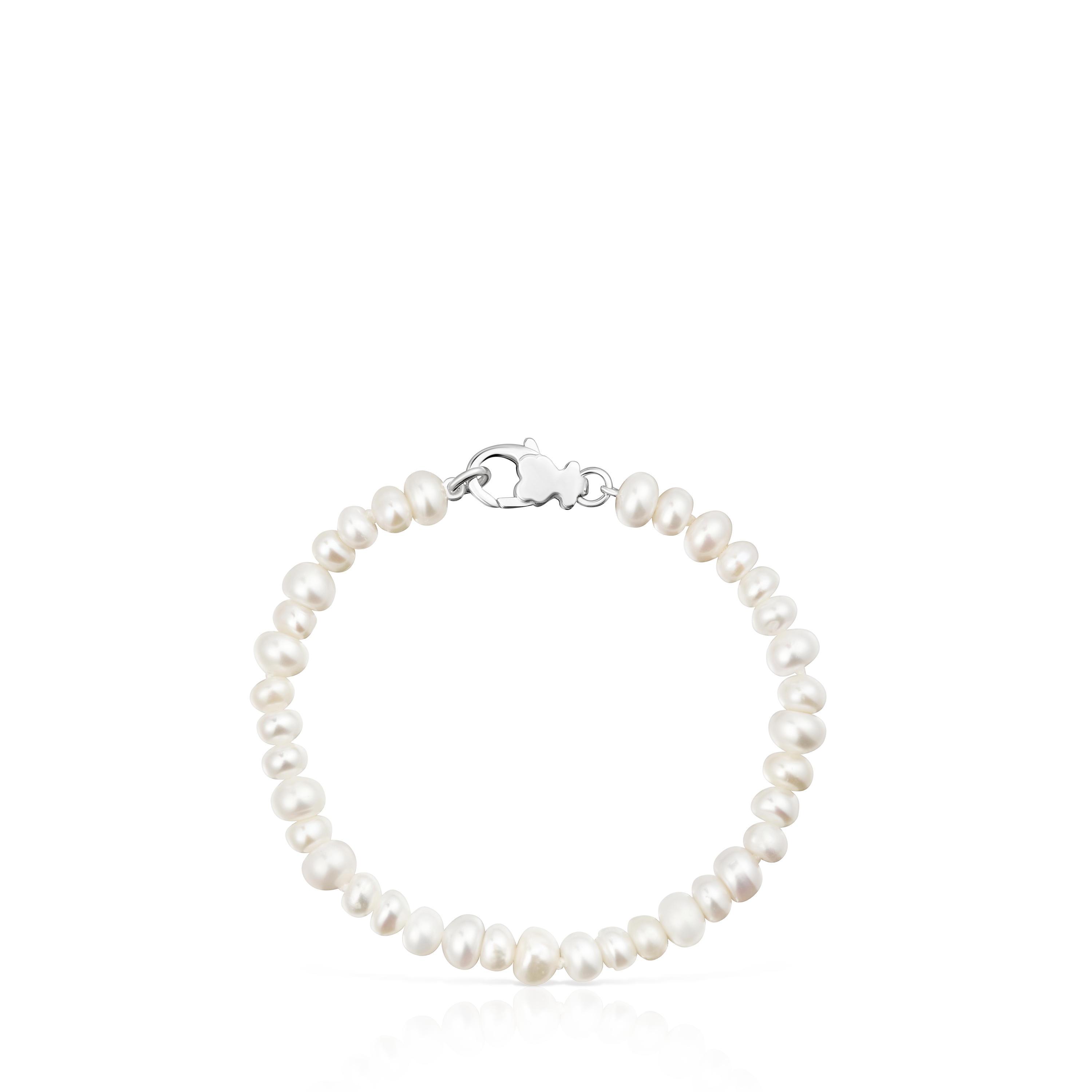 Silver Bracelet with cultured pearls Sweet Dolls