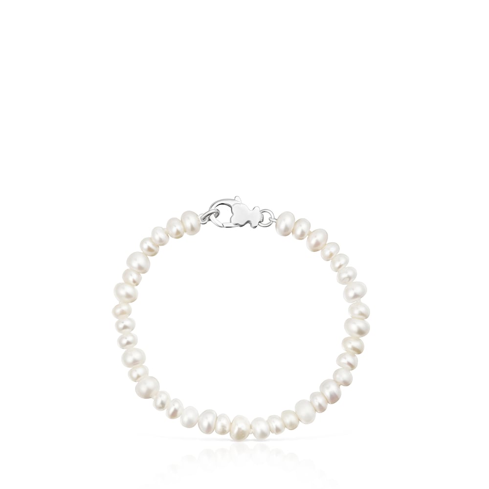 Pulsera de plata y perlas cultivadas Sweet Dolls image number 1