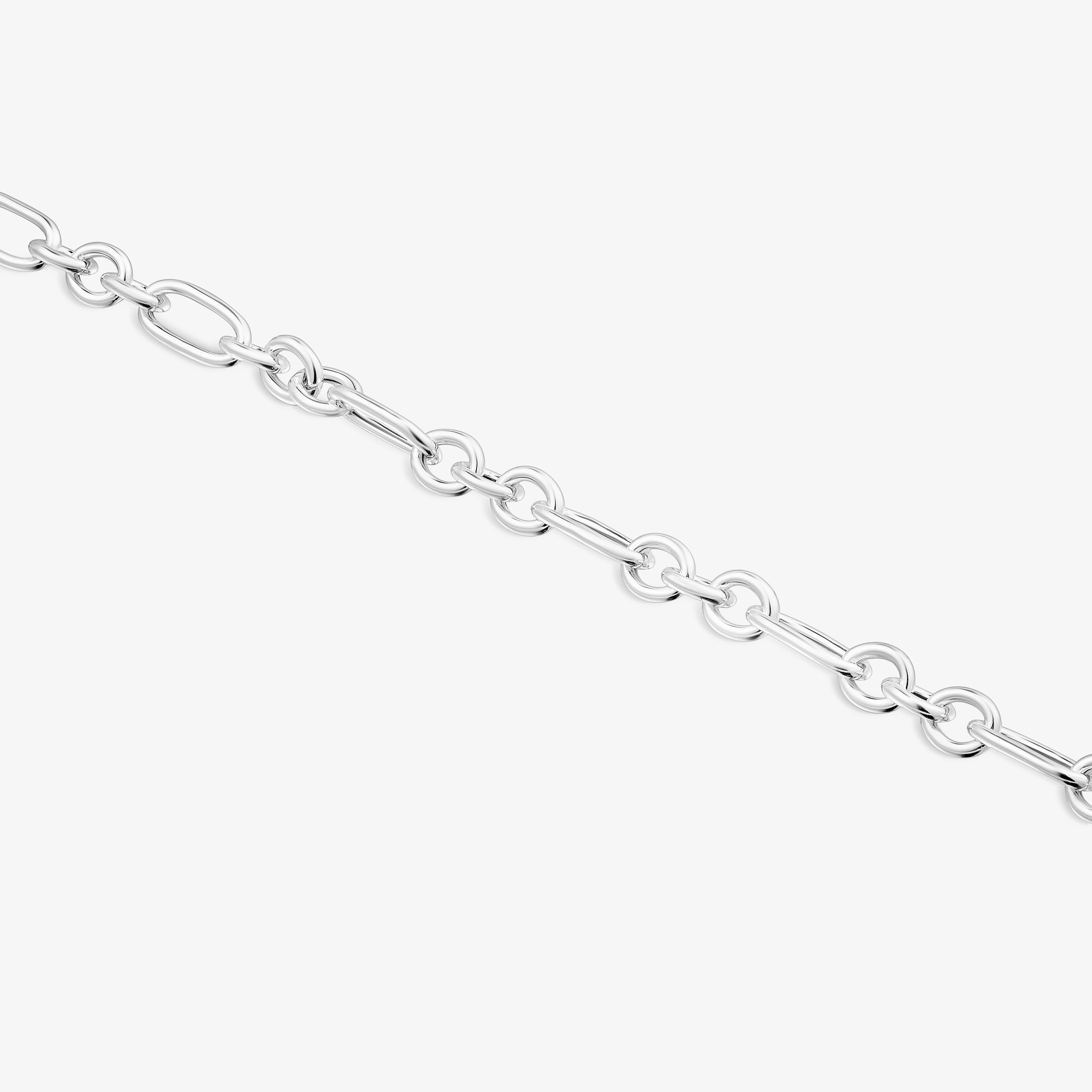Silver Ring chain bracelet Sweet Dolls