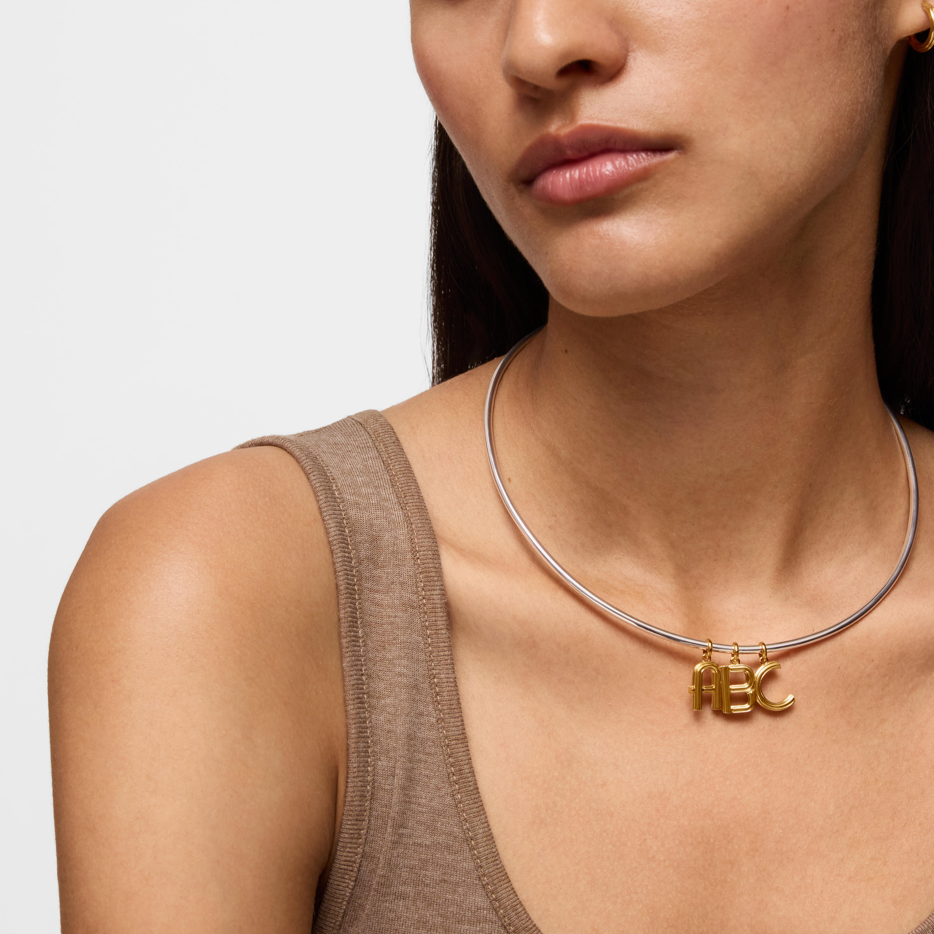 Silver Basicos Necklace