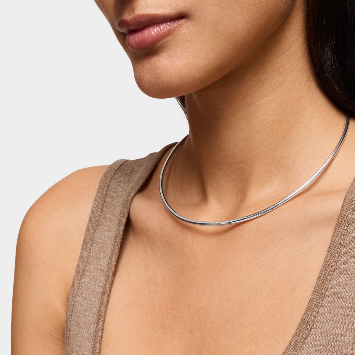 Silver Basicos Necklace