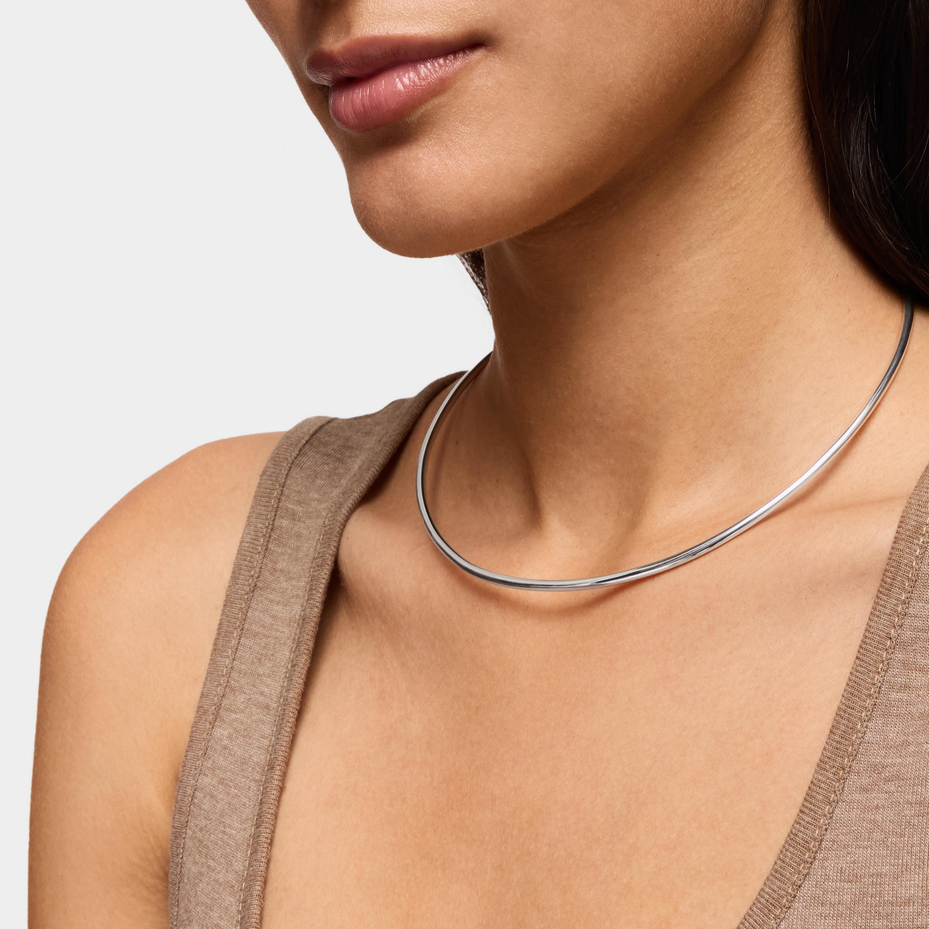 Silver Basicos Necklace