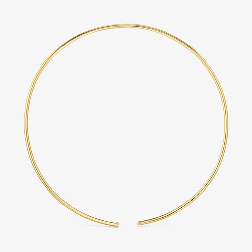 Colar banhado a ouro de 18&nbsp;K sobre prata Basicos