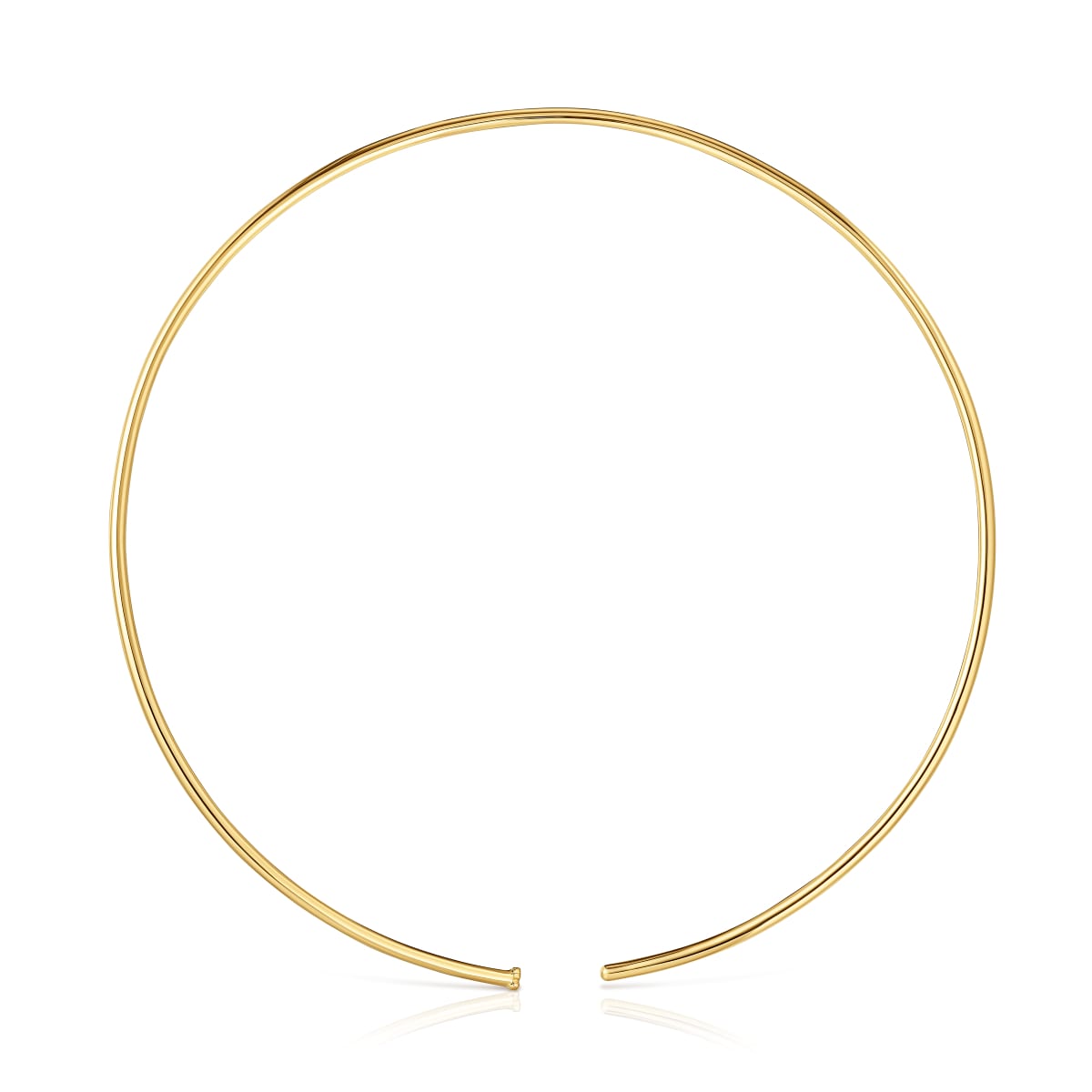 Tous - Collar Con Baño De Oro 18 Kt Sobre Plata Basicos - Dorado