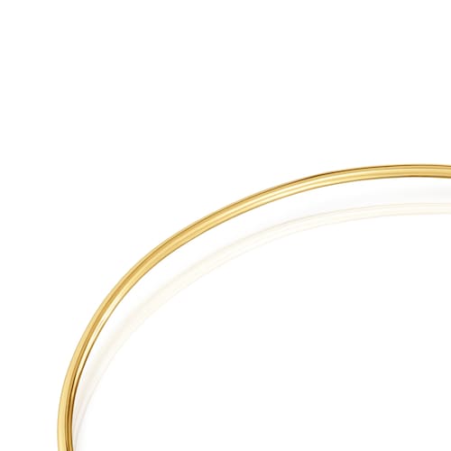18kt gold plating over silver Necklace Basicos