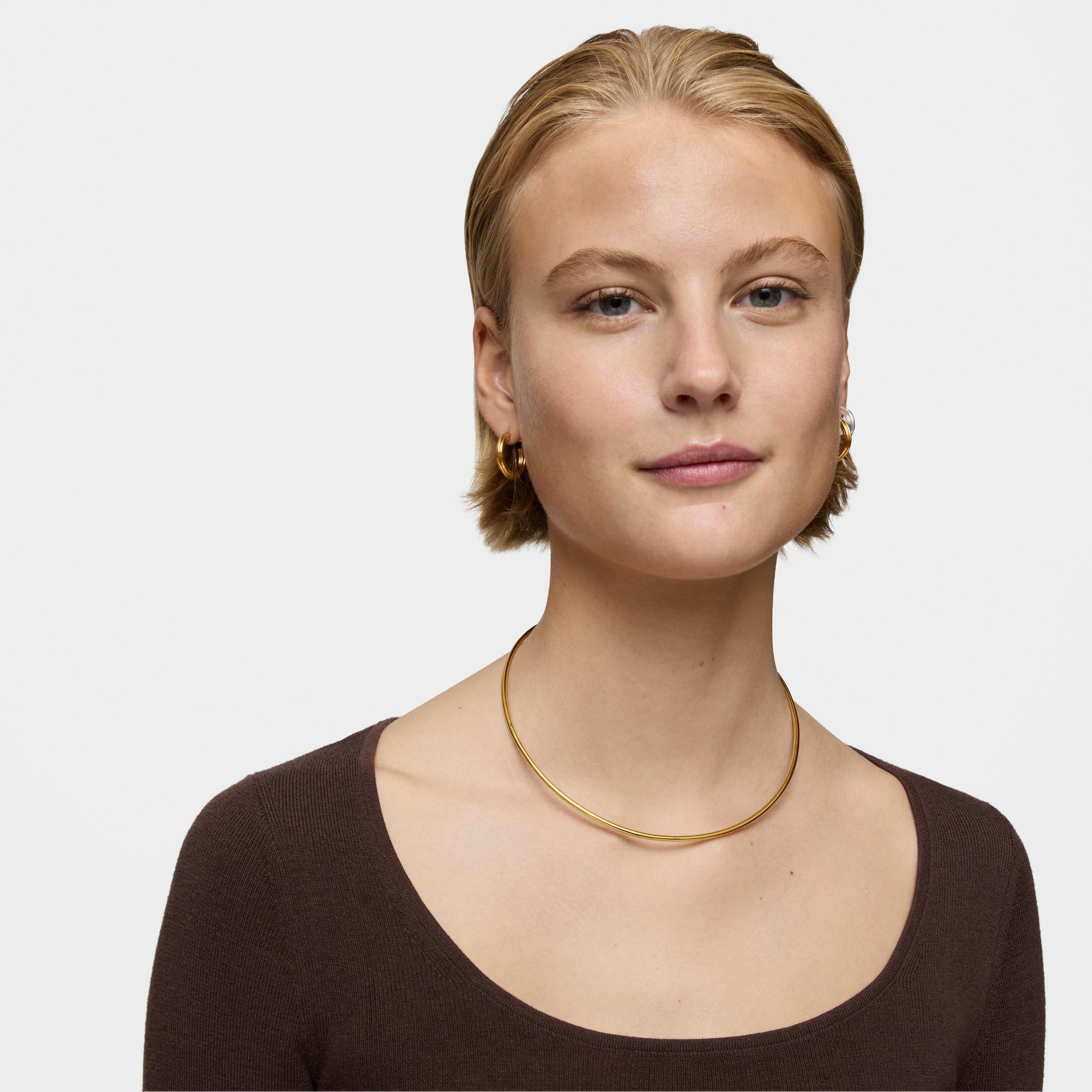 18K gold vermeil Necklace Basicos