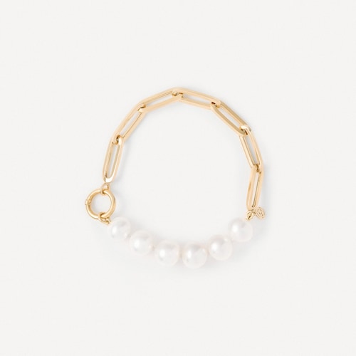 Pulsera de oro y perlas cultivadas TOUS ATELIER UNIQUE PIECES image number 0