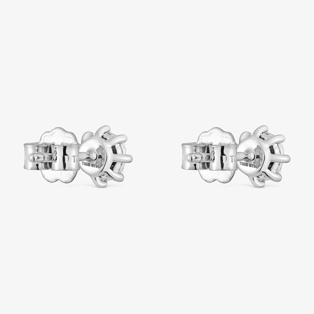 Mal&eacute; N&aacute;u&scaron;nice z&nbsp;bieleho zlata s&nbsp;0,30&nbsp;kt diamantmi Les Classiques