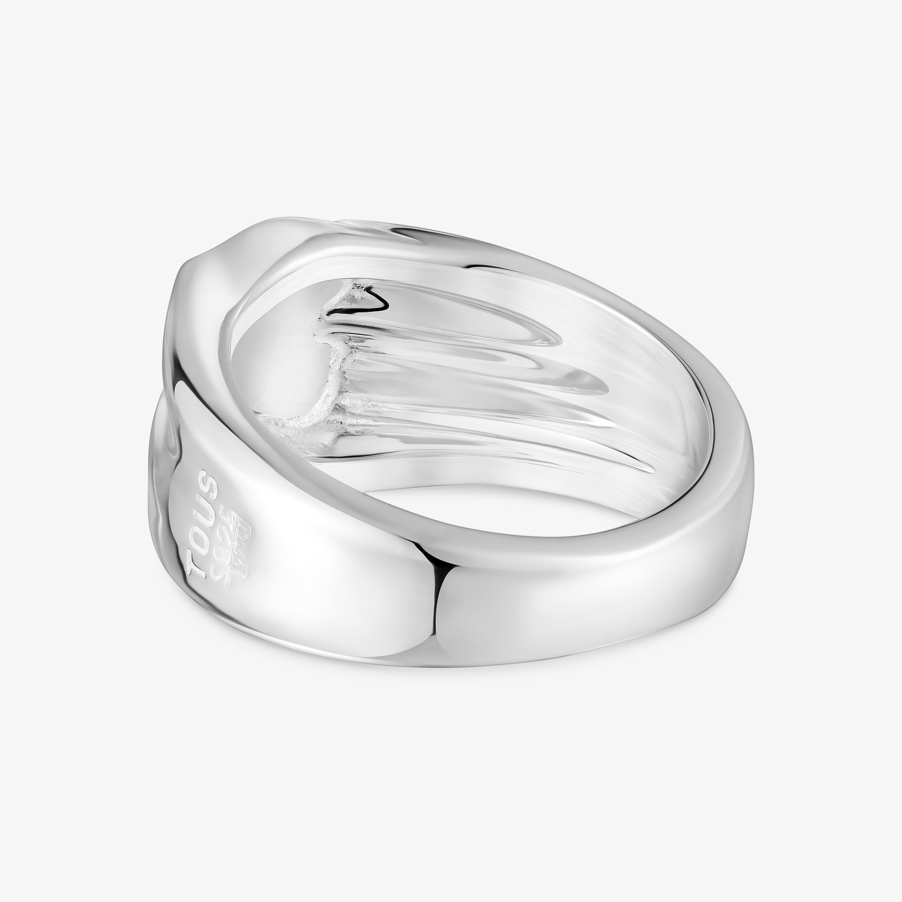 Silver bear mm Signet ring Sweet Dolls