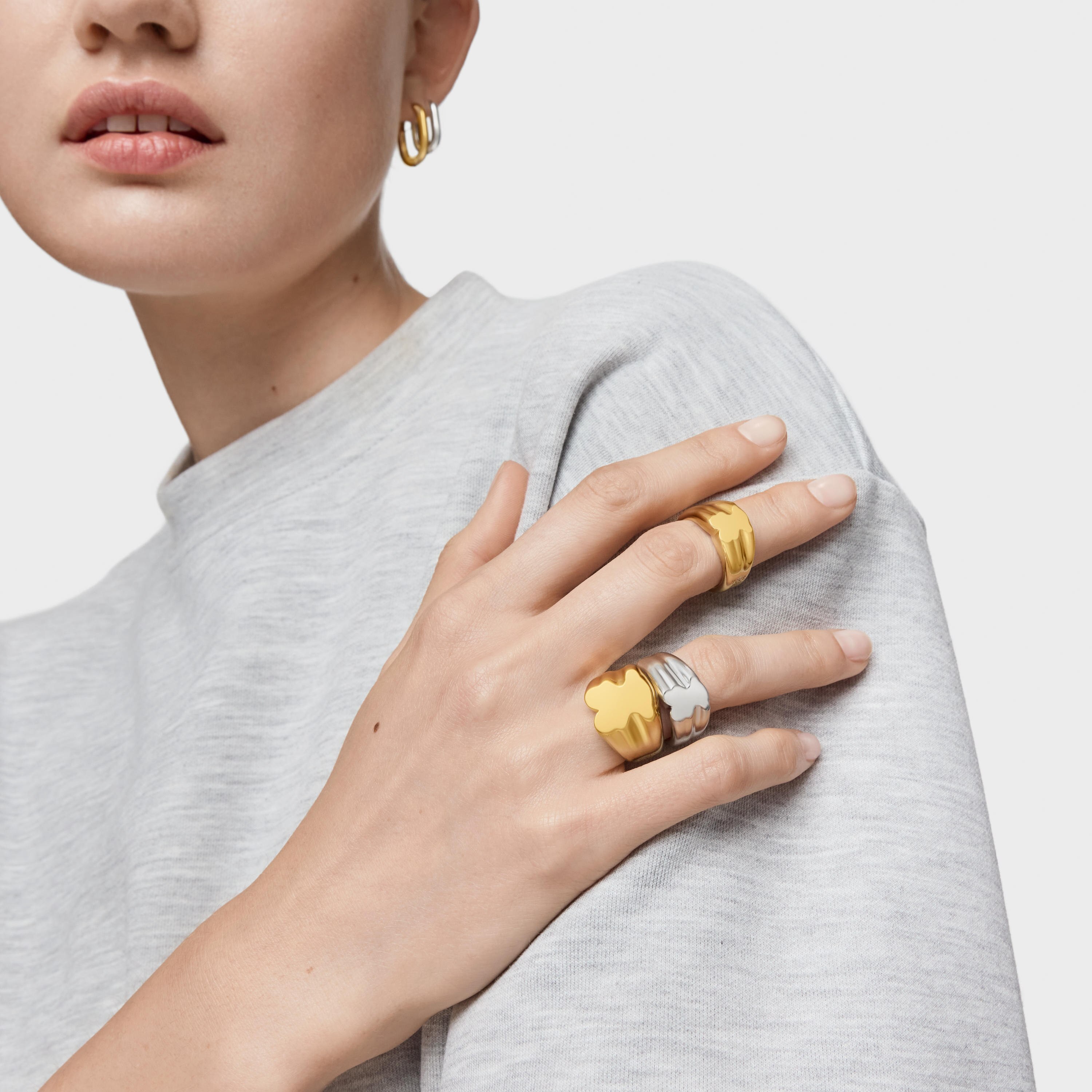 mm bear Signet ring with 18K gold vermeil Sweet Dolls
