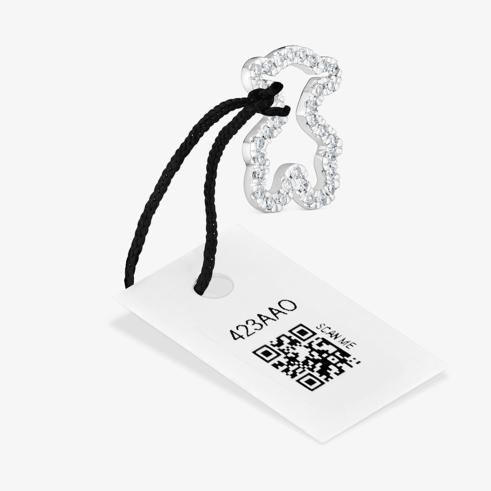 &Mu;&epsilon;&nu;&tau;&alpha;&gamma;&iota;ό&nu; &alpha;&rho;&kappa;&omicron;&upsilon;&delta;ά&kappa;&iota; Icon Gems 11,5 mm &alpha;&pi;ό &lambda;&epsilon;&upsilon;&kappa;ό&chi;&rho;&upsilon;&sigma;&omicron; &mu;&epsilon; &delta;&iota;&alpha;&mu;ά&nu;&tau;&iota;&alpha;