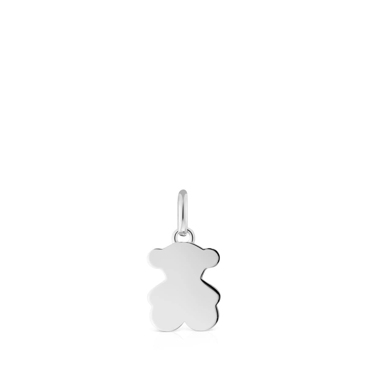 Small 12mm silver bear pendant Sweet Dolls