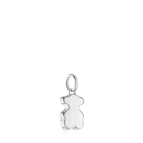 Small 12mm silver bear pendant Sweet Dolls