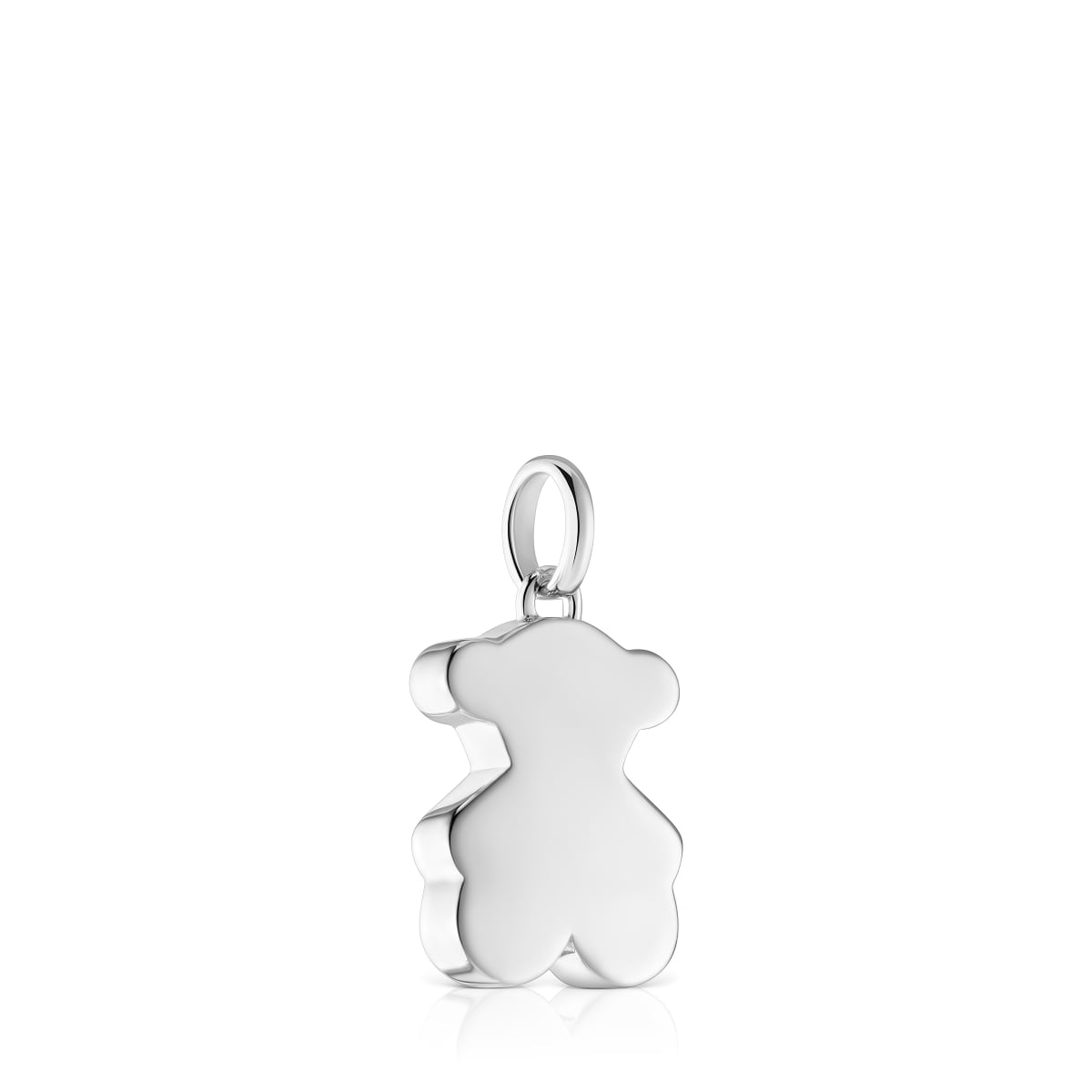 Small 16mm silver bear pendant Sweet Dolls