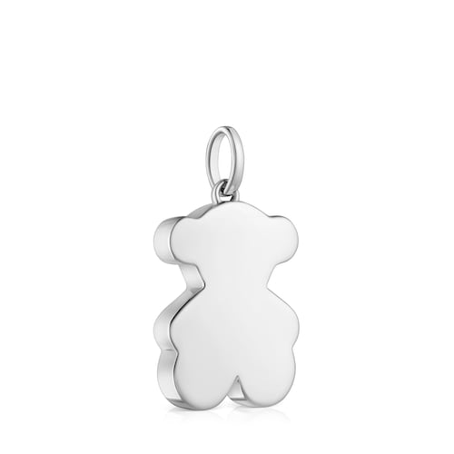 Colgante mediano oso de plata 22 mm Sweet Dolls