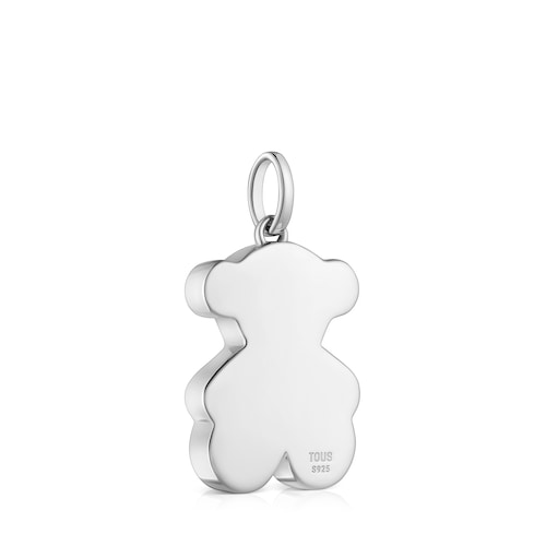 Colgante mediano oso de plata 22 mm Sweet Dolls