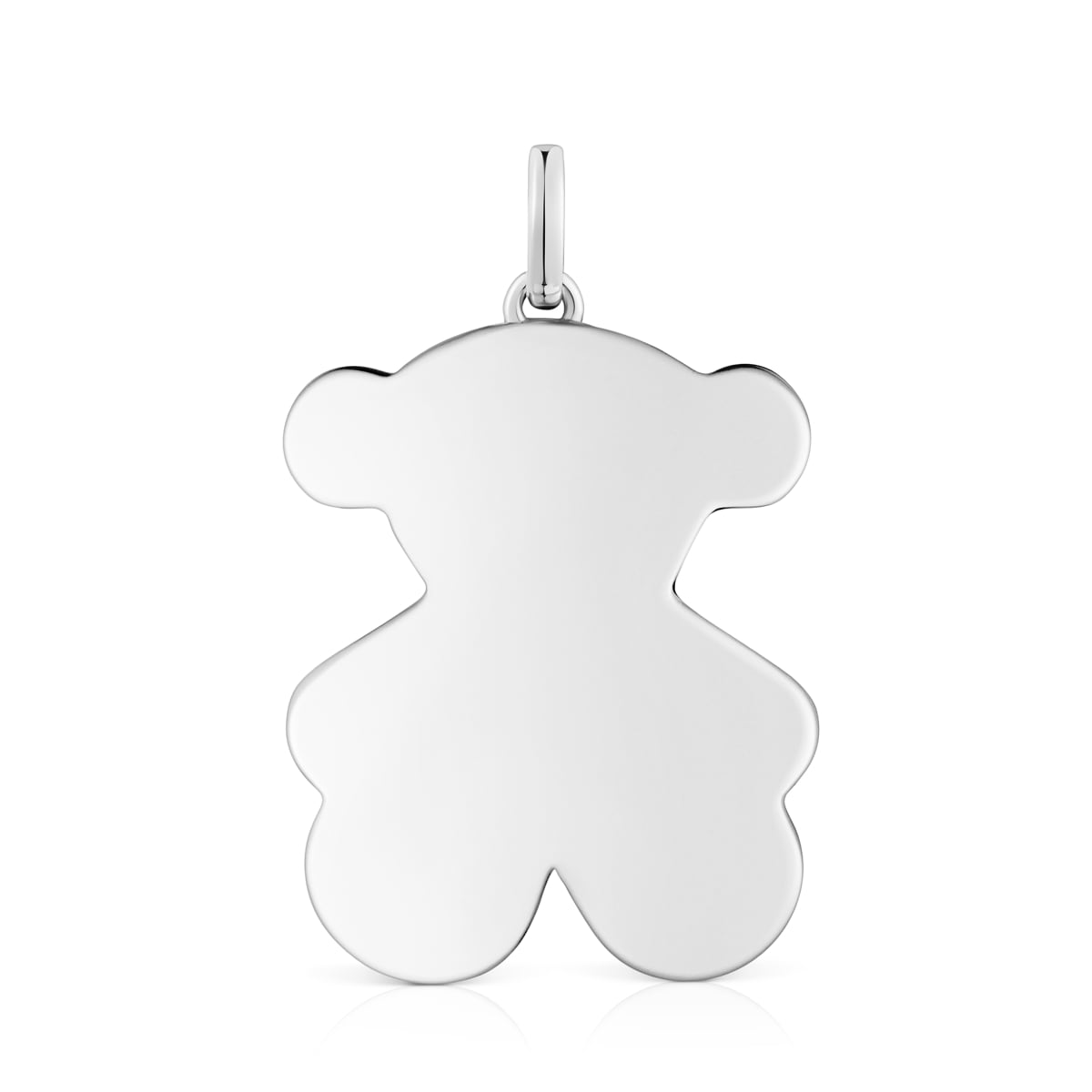 Colgante mediano oso de plata 29 mm Sweet Dolls