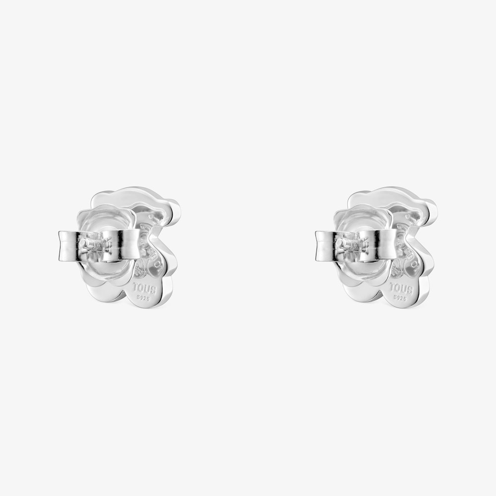 Pendientes oso de plata 10 mm Sweet Dolls