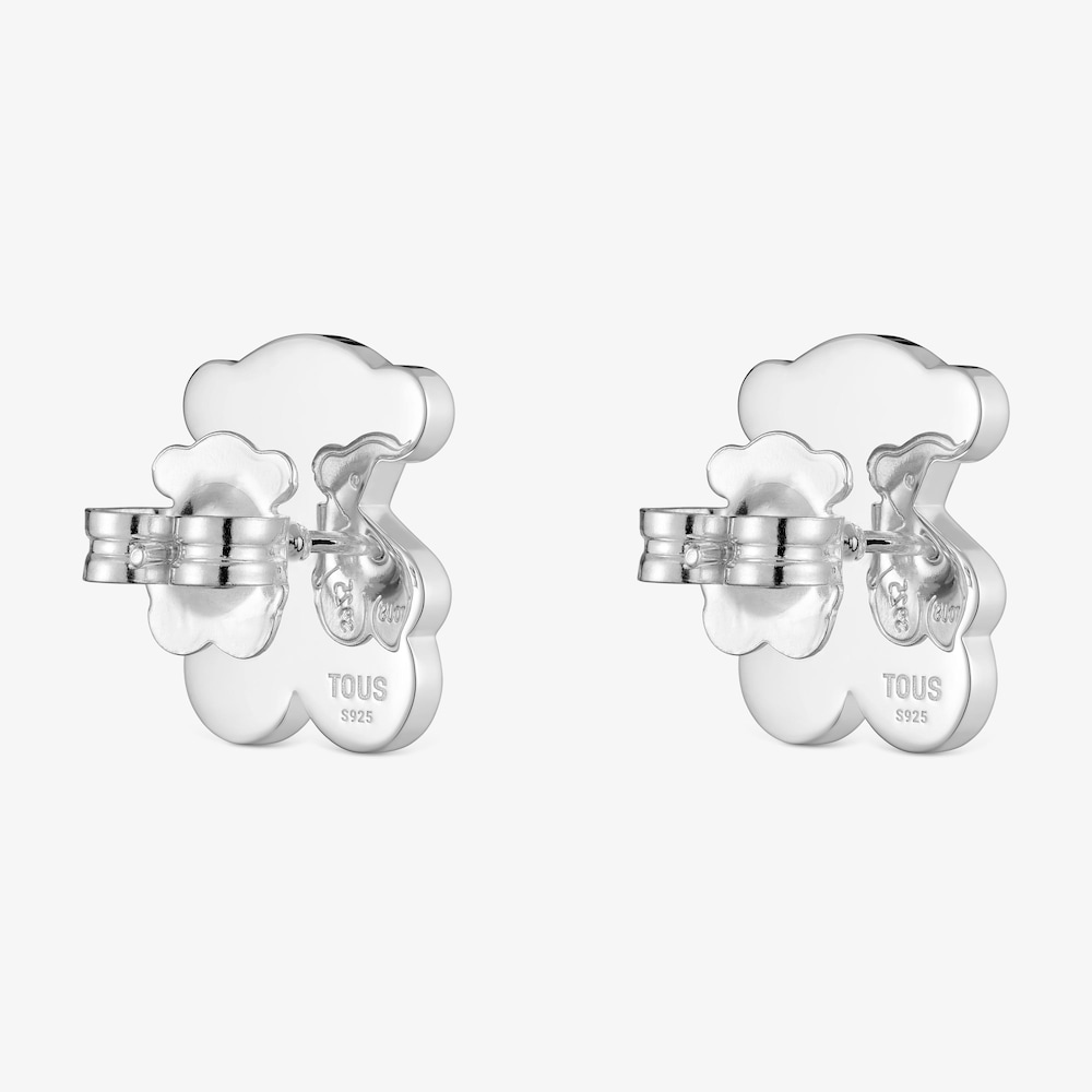 Kolczyki ze srebra 16&nbsp;mm z motywem misia Sweet Dolls