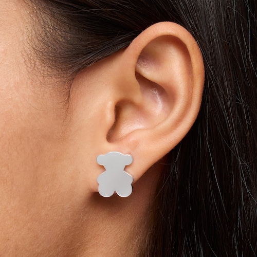 Pendientes oso de plata 16 mm Sweet Dolls