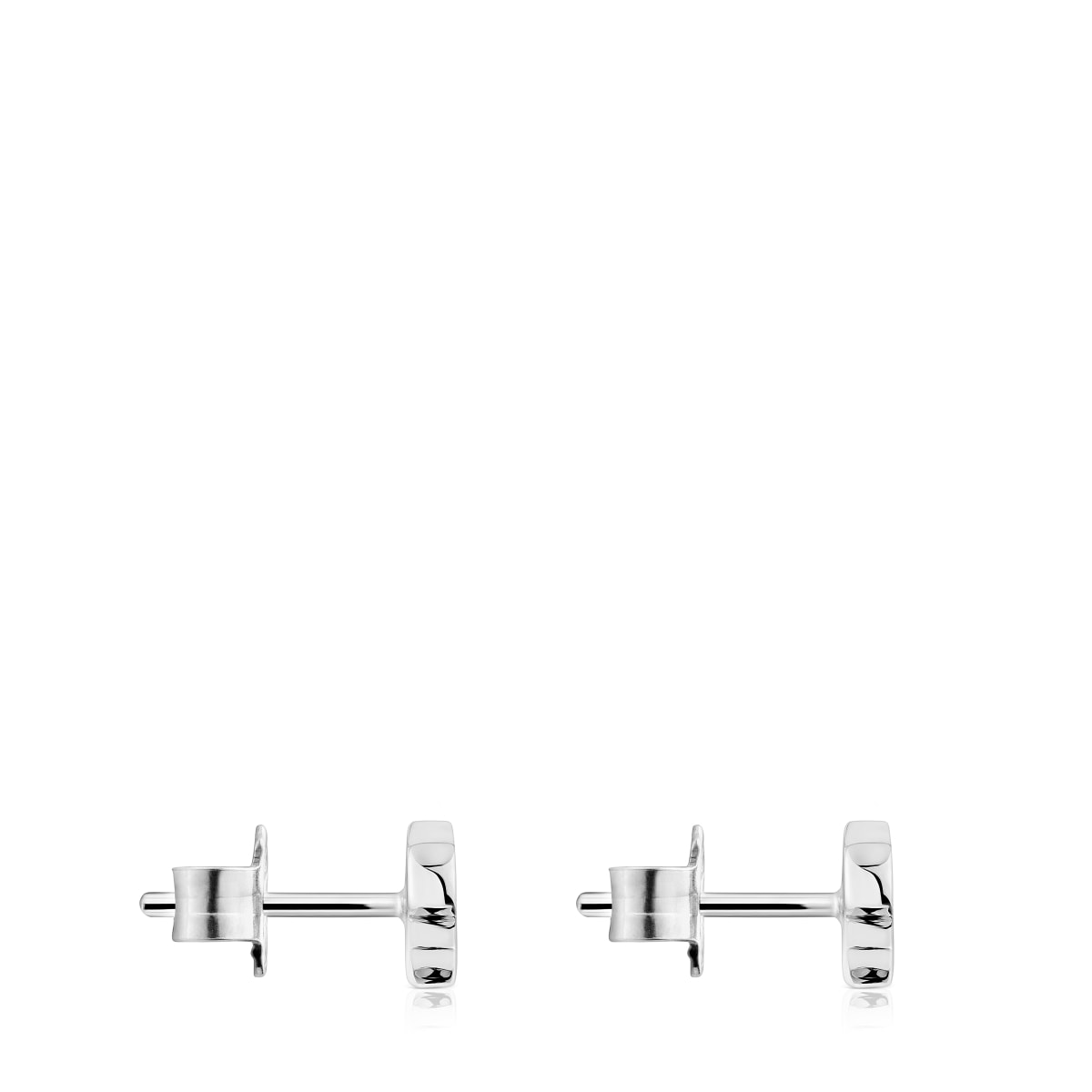 Silver 6mm Bear earrings Sweet Dolls