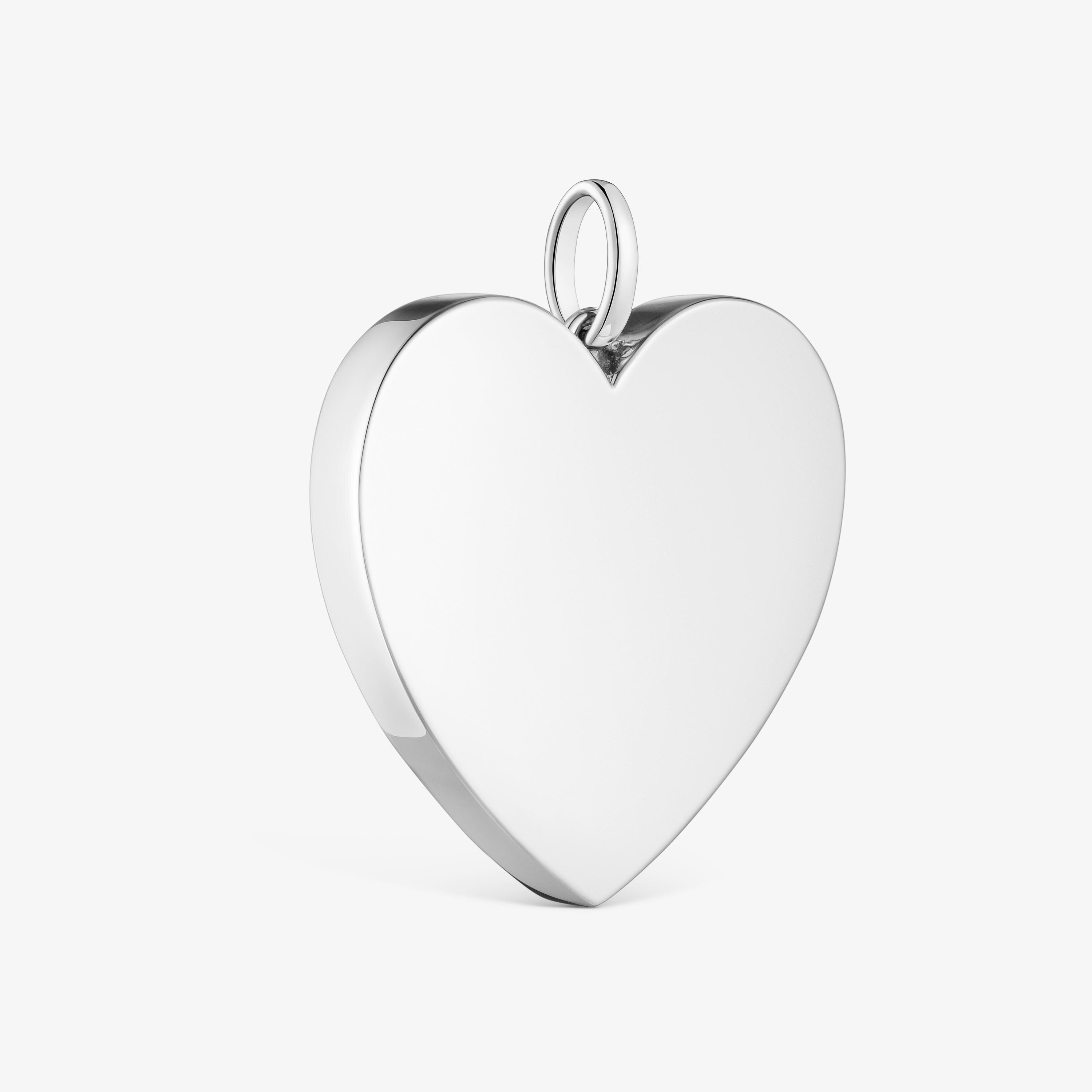 Medium 29mm silver Pendant Sweet Dolls