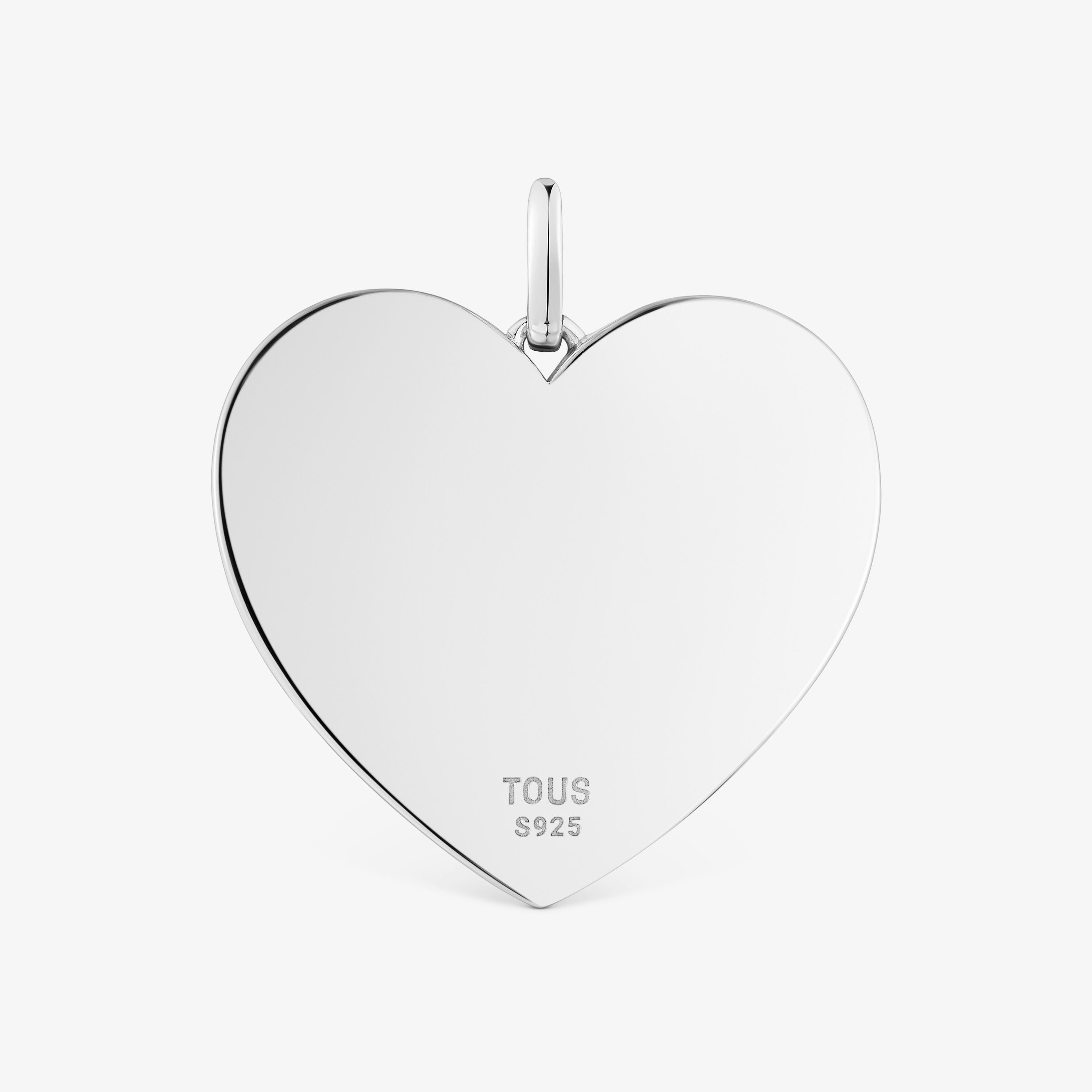 Medium 29mm silver Pendant Sweet Dolls