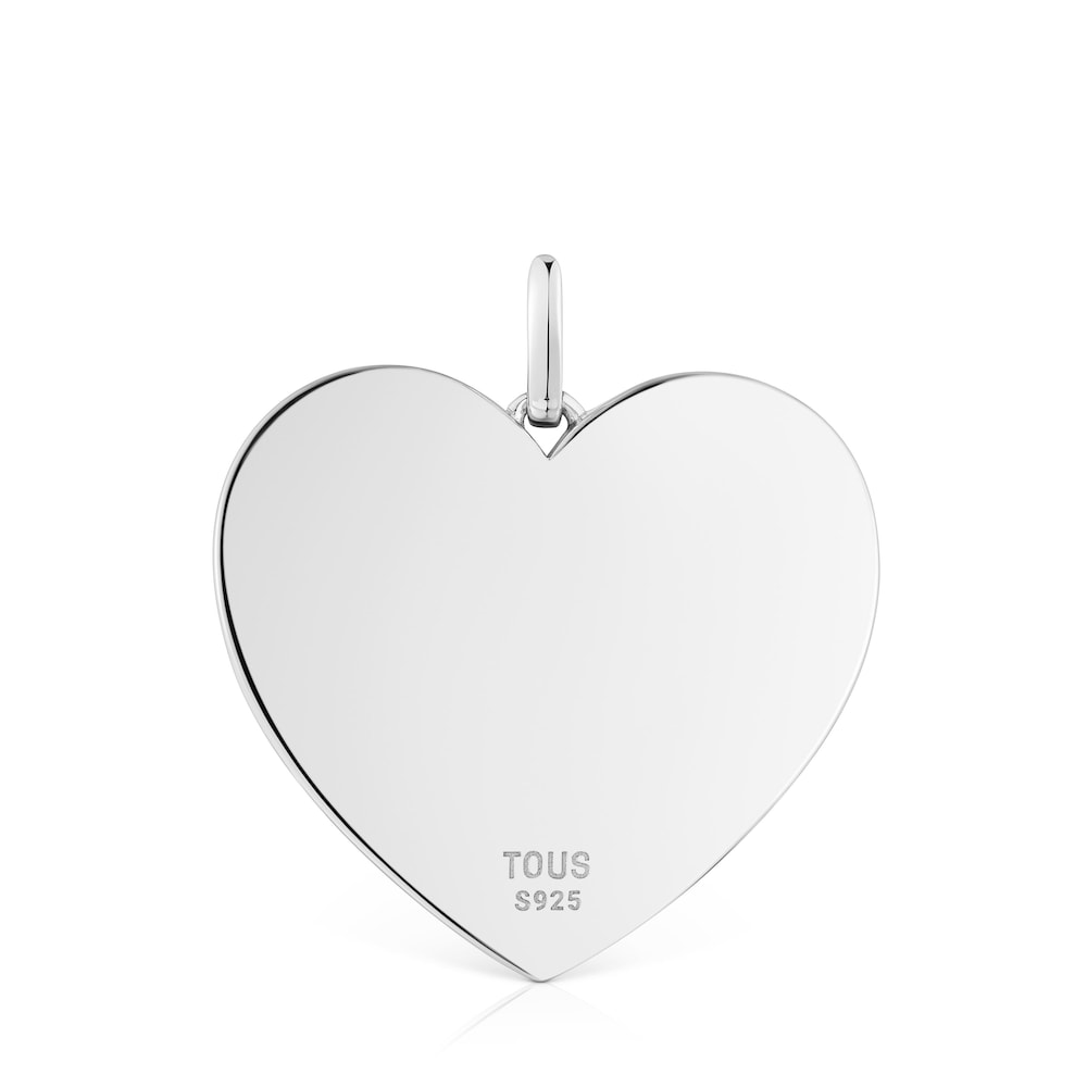 Medium 29mm silver Pendant Sweet Dolls image number 3