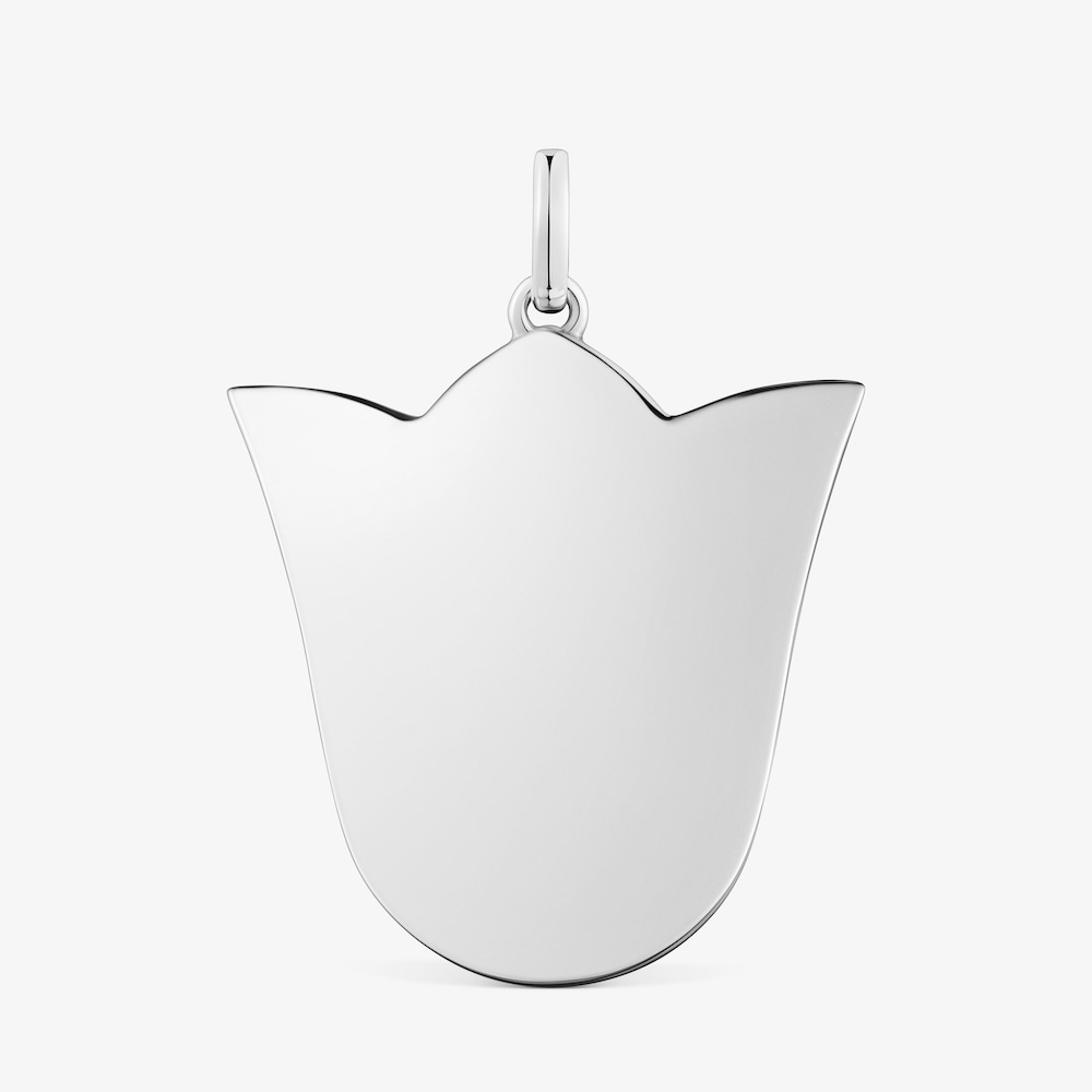 Średni wisiorek ze srebra 29&nbsp;mm z motywem tulipana Sweet Dolls