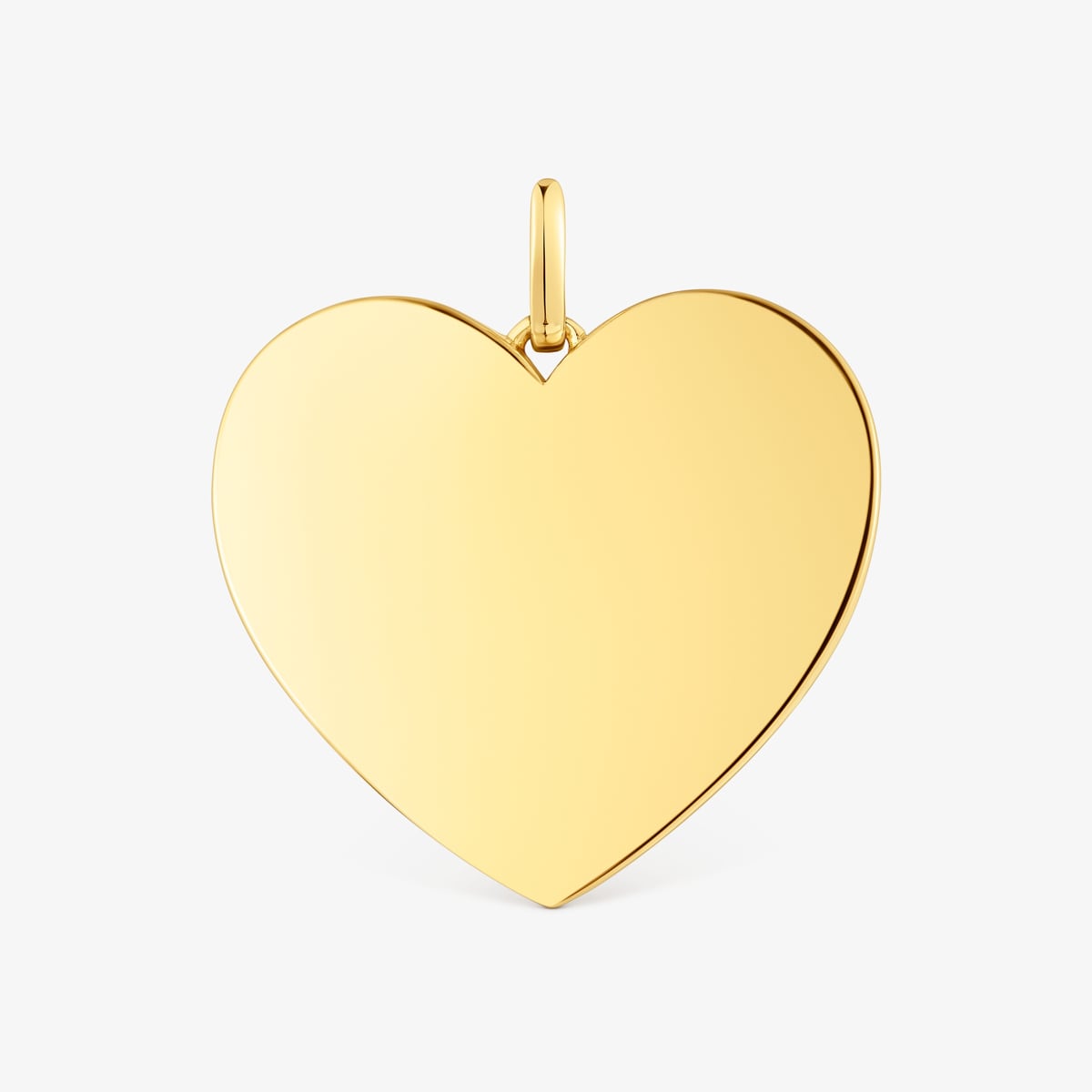 Tous - Colgante Mediano Corazón Con Baño De Oro 18 Kt Sobre Plata 27 Mm Sweet Dolls - Dorado