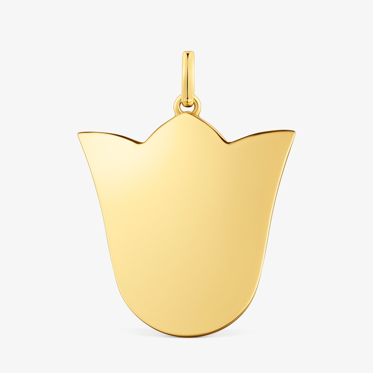 Tous - Colgante Mediano Tulipa Con Baño De Oro 18 Kt Sobre Plata 29 Mm Sweet Dolls - Dorado