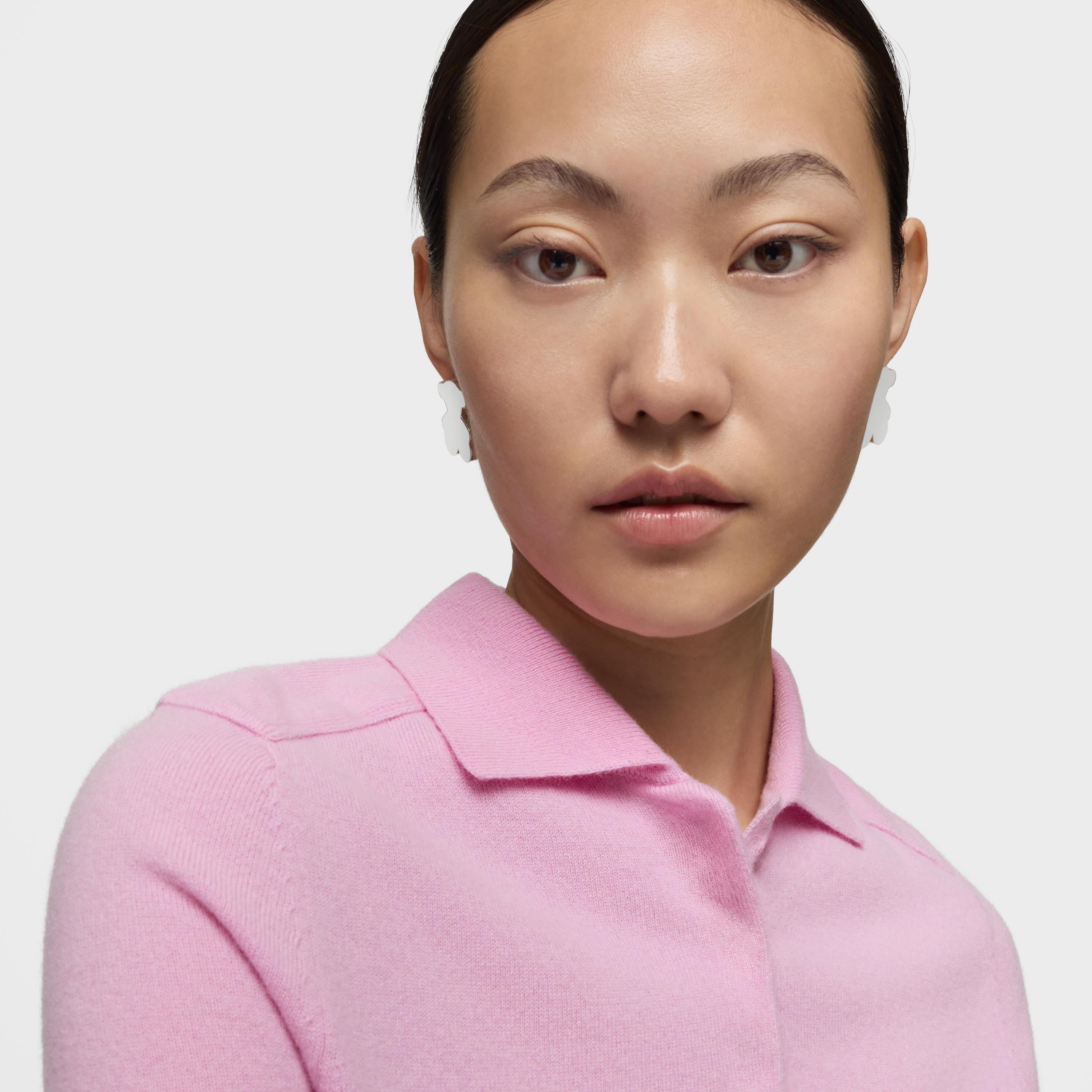 Silver 29mm Bear earrings Sweet Dolls