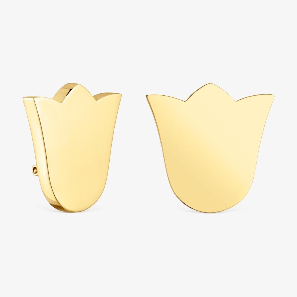 29&nbsp;mm N&aacute;u&scaron;nice s&nbsp;tulip&aacute;nom s&nbsp;18&nbsp;kt pozl&aacute;ten&iacute;m na striebre Sweet Dolls