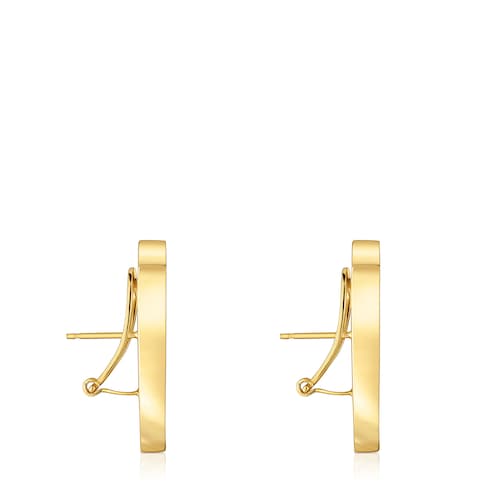 29mm 18kt gold plating over silver Tulip earrings Sweet Dolls