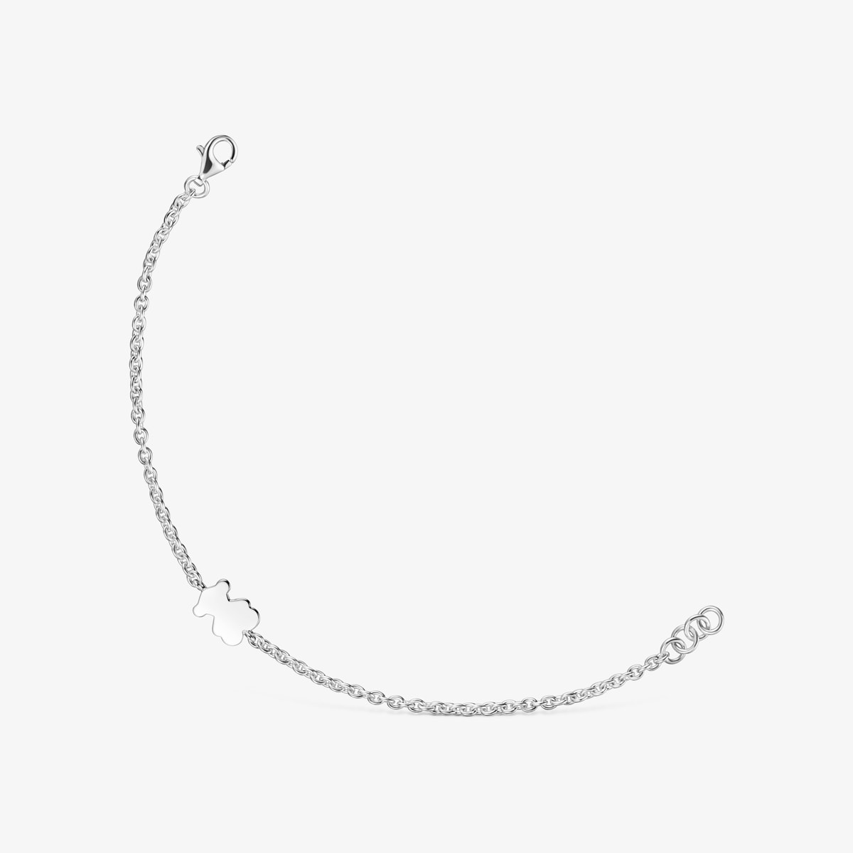 Tous - Pulsera Cadena De Plata Y Motivo Oso Sweet Dolls - Plateado