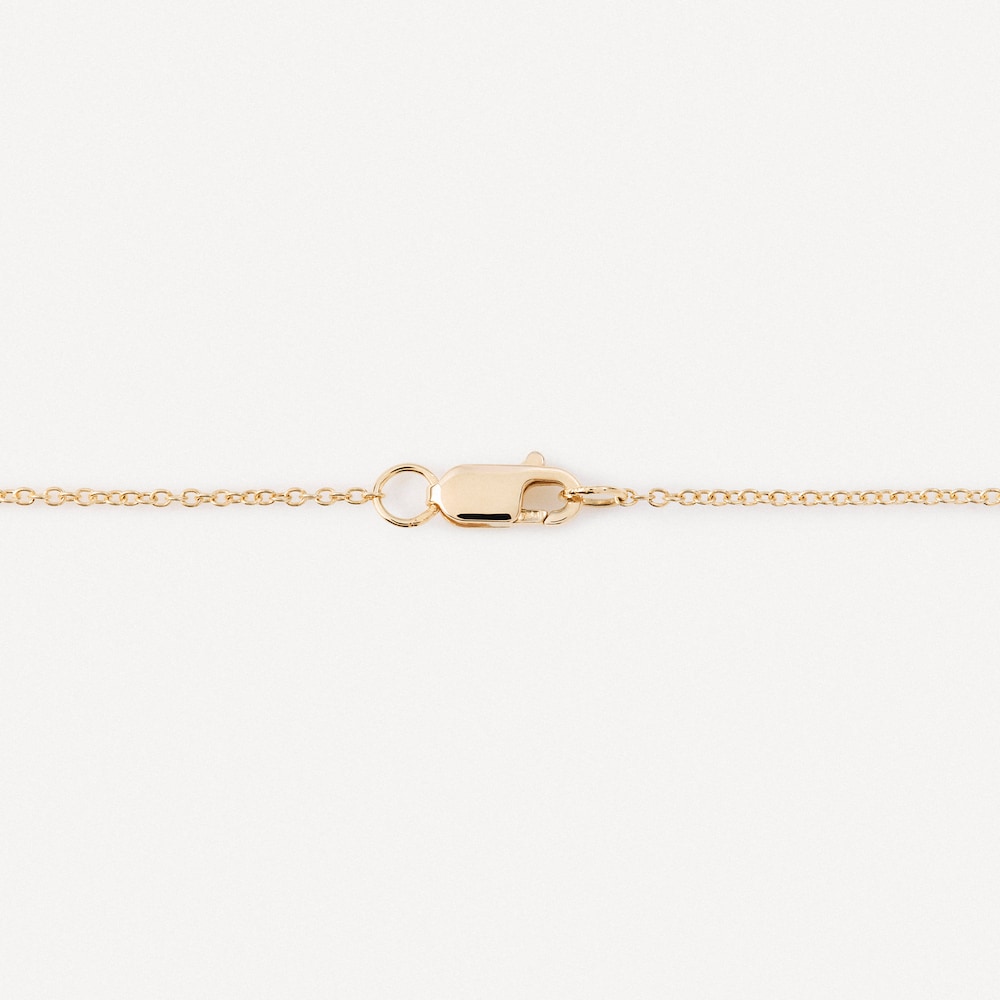 Collar cruz de oro y oro blanco con diamantes TOUS ATELIER image number 2