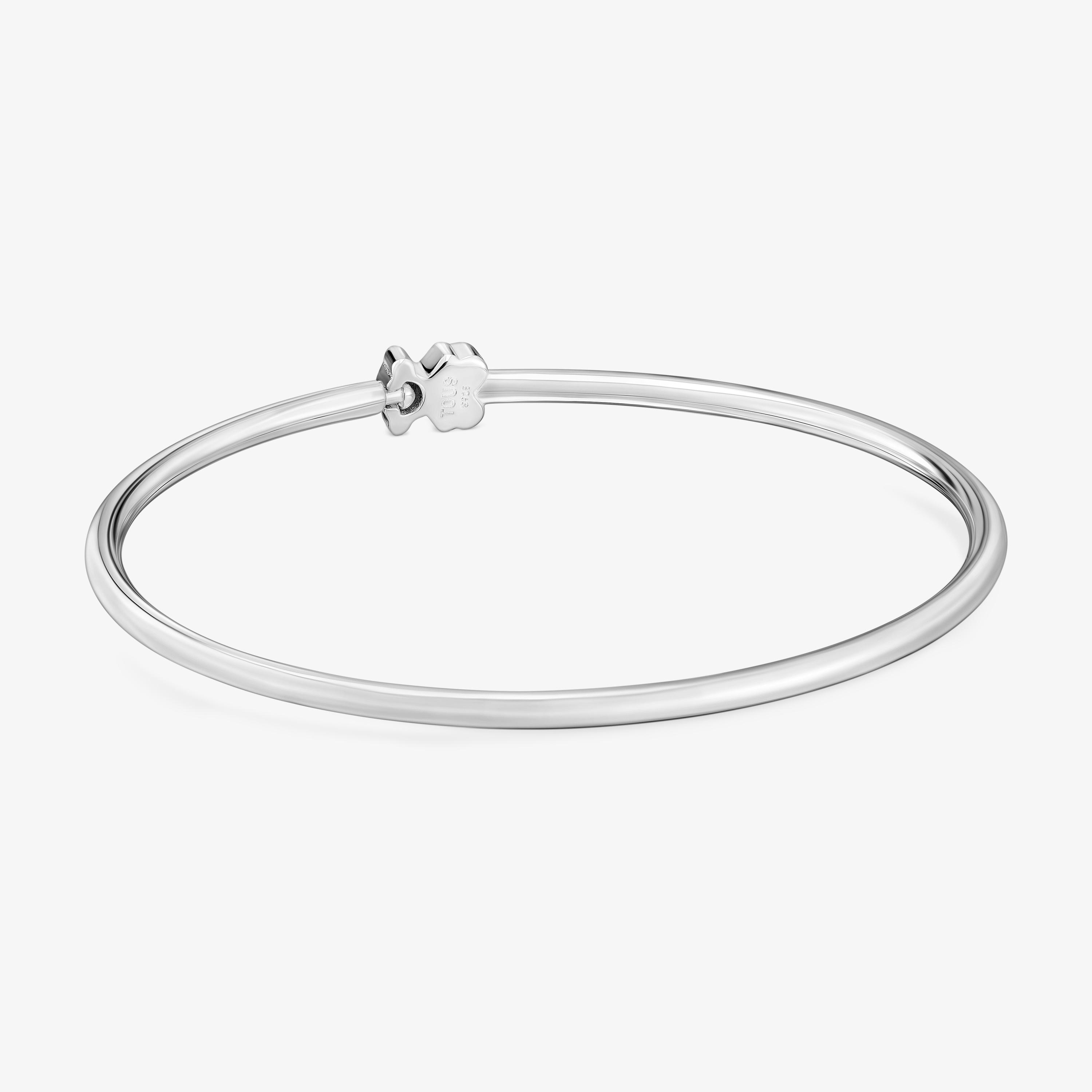 Silver Bangle bear charm Sweet Dolls