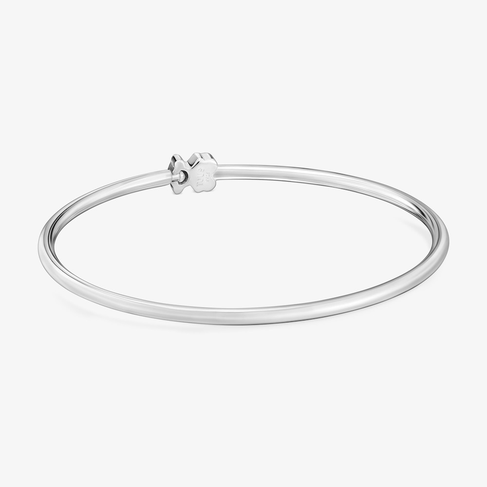 Stř&iacute;brn&yacute; N&aacute;ramek Sweet Dolls s&nbsp;př&iacute;věskem ve tvaru medv&iacute;dka