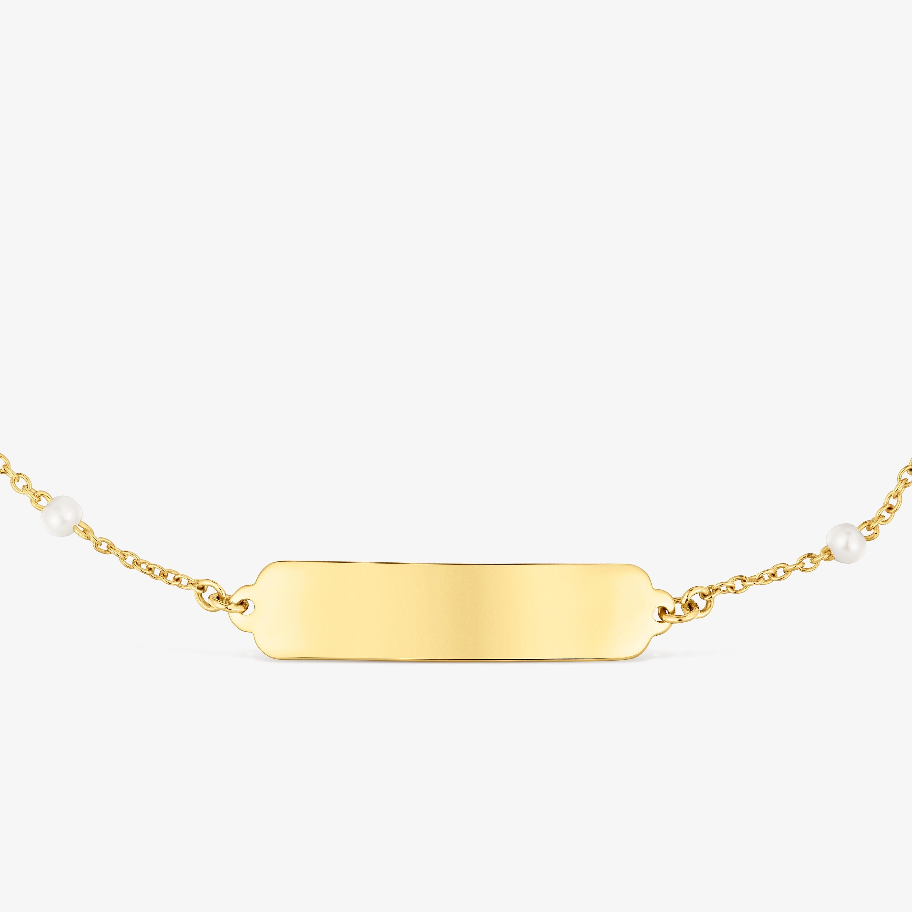 18K solid gold Bracelet and cultured pearls TOUS Baby