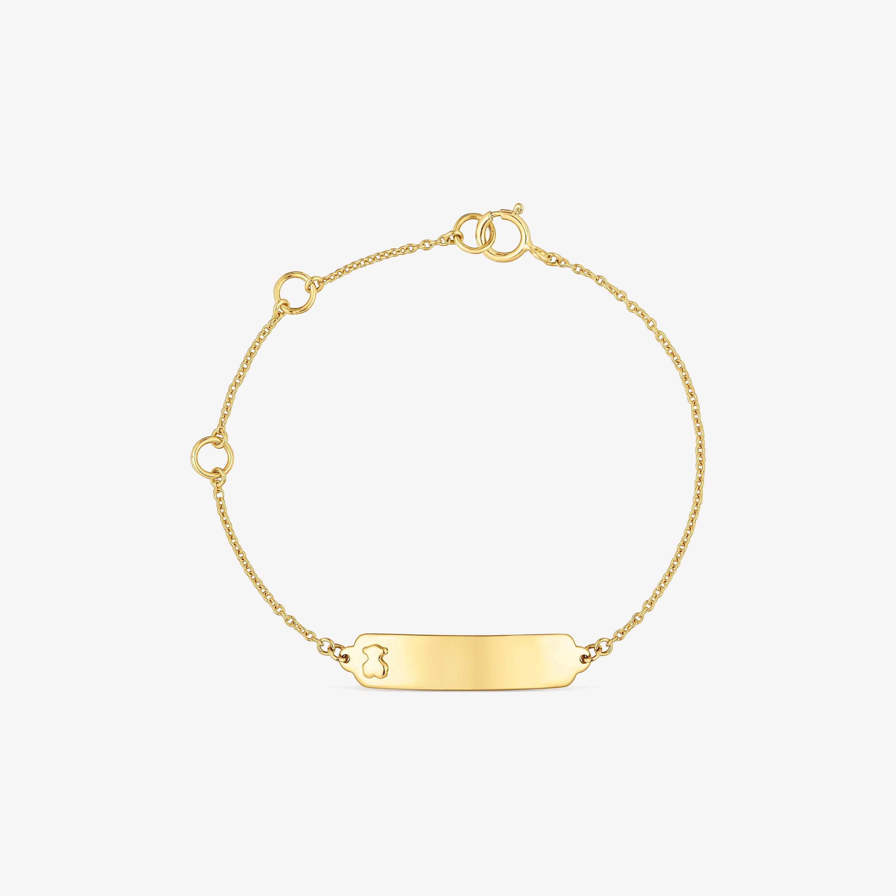 18K solid gold Bracelet TOUS Baby
