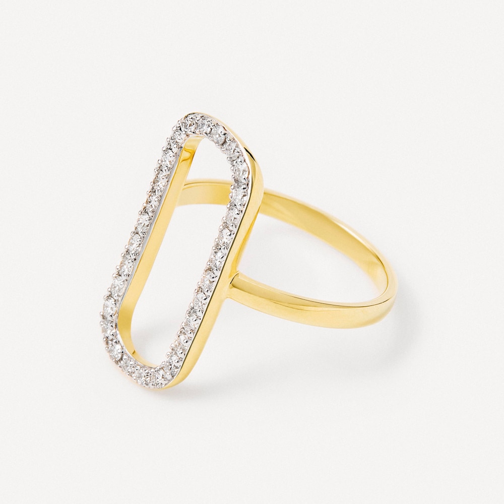 Gold Ring with diamonds TOUS ATELIER