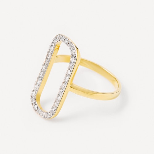 Zlatý Prsteň s diamantmi TOUS ATELIER