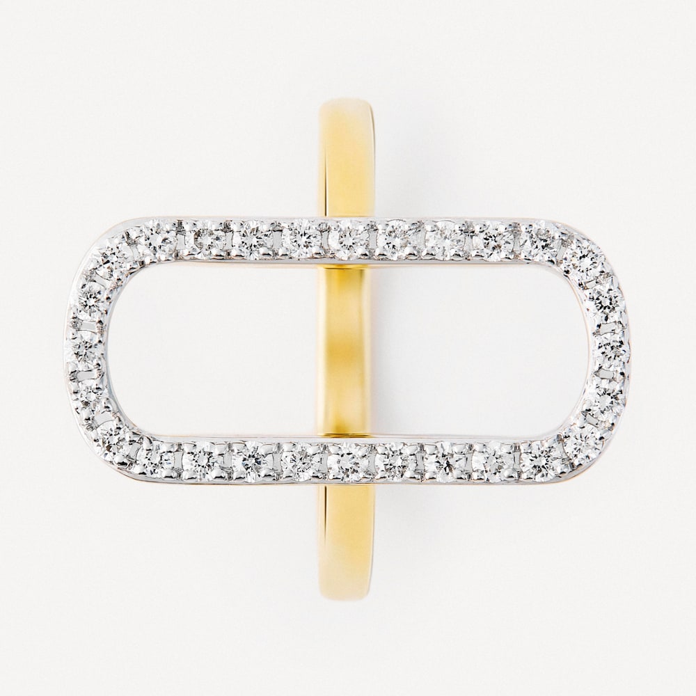 Gold Ring with diamonds TOUS ATELIER