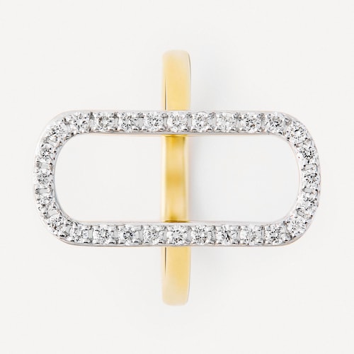 Zlatý Prsteň s diamantmi TOUS ATELIER