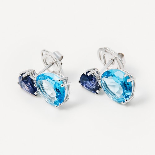 White gold Earrings with iolite and topaz TOUS ATELIER