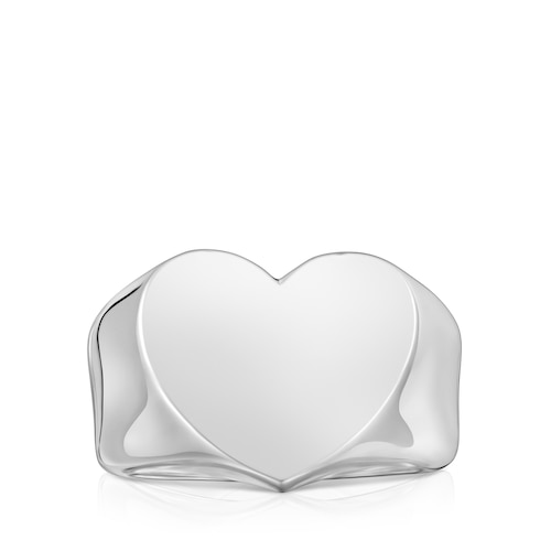 Anillo sello de plata corazón Sweet Dolls